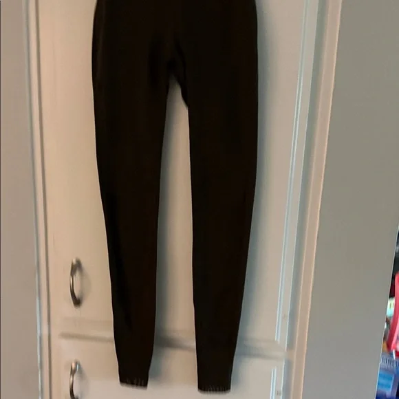 Lululemon wunder under legging pant high waist mesh cut out dark olive size 4 - Picture 1 of 4